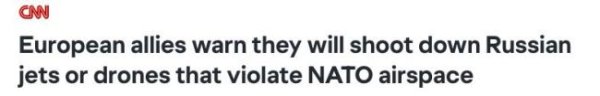 一点钱程 欧洲多国告知俄准备击落俄军机 北约强硬回应俄挑衅